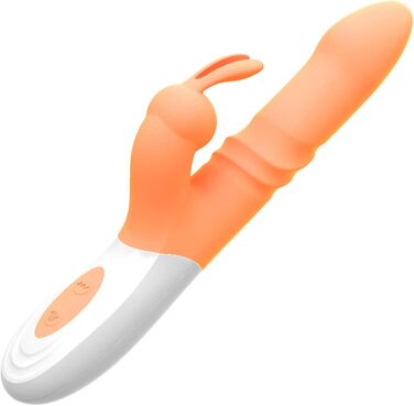 Вібратор G-Punkt, силіконовий вібратор для жінок, кліторальний, 10 режимів, телескопічний, анальний вібратор, для дорослих