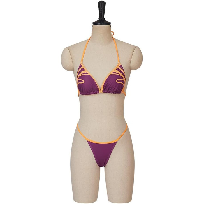 Костюм косплею Принцеси Зельди VEECOOCOS: сексуальний набір нижньої білизни, костюм на Хелловін, сукня 3XL фіолетового кольору