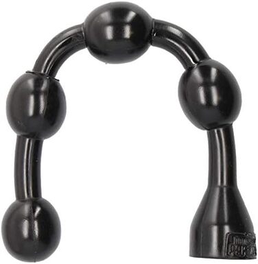 Анальні кулі для пар - Butt Man Balls, 50 см, чорні