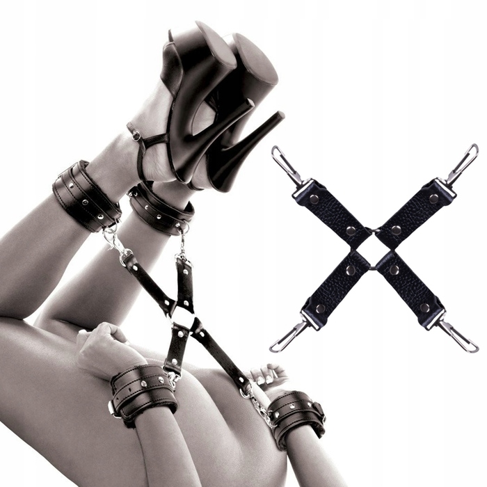 BDSM-набір Ero-Bull, чорний, 12 елементів
