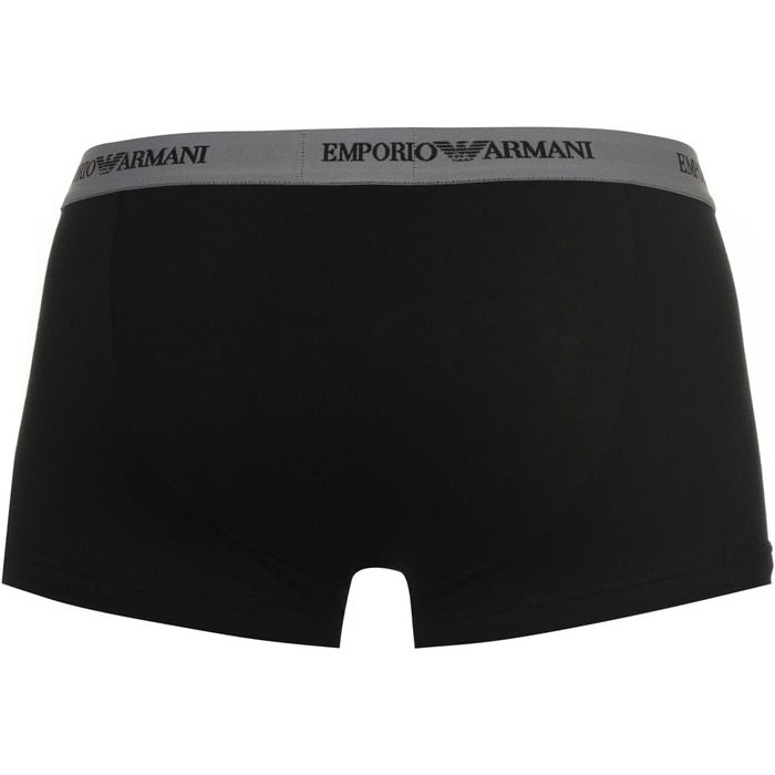 Труси чоловічі Eporio Arani Essential Core Logoband 2 шт. Білий/Морський (XXL, Чорний)