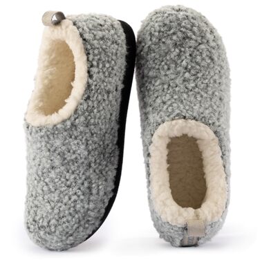 Жіночі домашні капці RockDove Nomad з ефектом пам'яті (Memory Foam), світло-сірі, розмір 38 EU