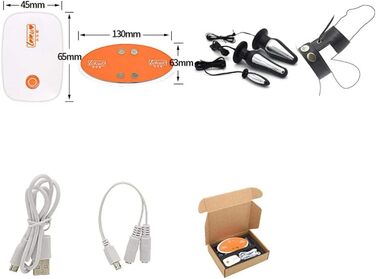 Електростимулятор для дорослих ZTHBYSB SM Folter – комплект з анальним плугом, кільцем для пеніса та пультом дистанційного керування