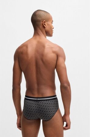 Слідки чоловічі BOSS HipBr 3P Bold Design з логотипом, бавовна, розмір L (980)