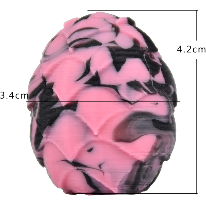 Анальні та вагінальні стимулятори-кульки Liebeskugeln Alien Sporen, Platinum Silicone, 3 шт. (рожевий, чорний)