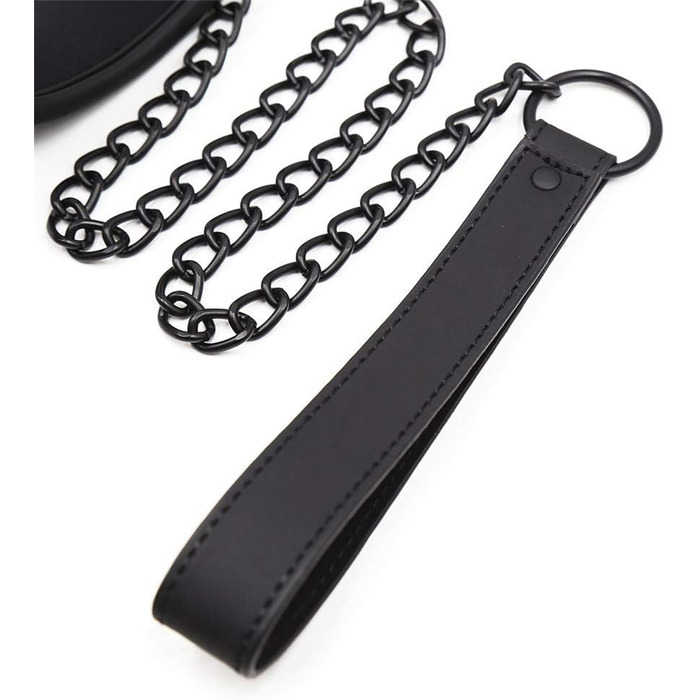 Чоловіче/Жіноче шкіряне намисто SM з регулюванням, поводок, ланцюжок, фетиш, іграшки для дорослих