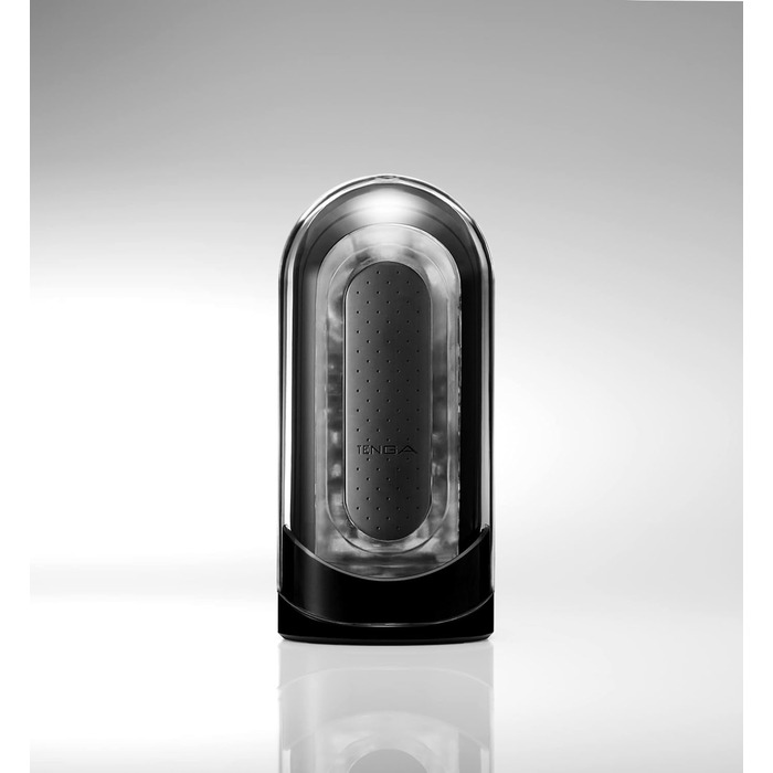 TENGA Flip Zero - багаторазова масажна іграшка для чоловіків, чорний (Strong)