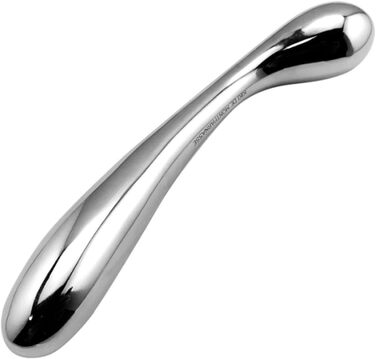 Анальний плаг з нержавіючої сталі, подвійний, металевий фальшивий ділдо, масажер G-точки, тренажер для ануса, дорослий секс-іграшка, великий розмір