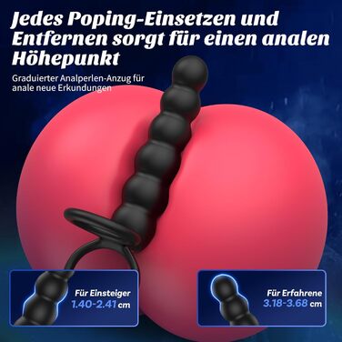 Анальний вібратор для пар, дildo-пеніс, кільце для ануса, стимуляція простати, парний вібратор для пар