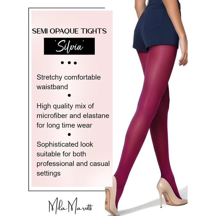 Шейкові панчохи Arutti для гетр для жінок (S, Маджента)