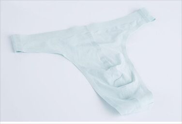 Танга чоловічі Alenjoy, 4 шт. у наборі, низька посадка, з льонової шовку, безшовні, прозорі