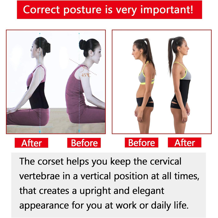 Корсет для фігури YIANNA Korett з латексу, чорний, 25 сталевих кісток, дихаючий, для жінок (XL)