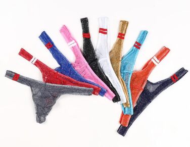 Танга чоловічі Faringoto з мережива, низька посадка, 10 шт. в наборі, 10 кольорів