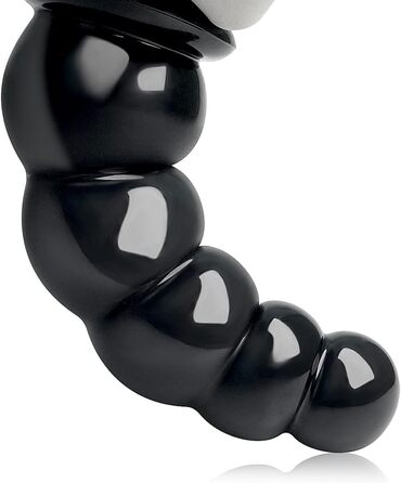 Анальний масажер Roluck Giant - гнучкий плагін з різьбою, 37.5 см, для чоловіків, жінок, пар. Масаж простати, PVC