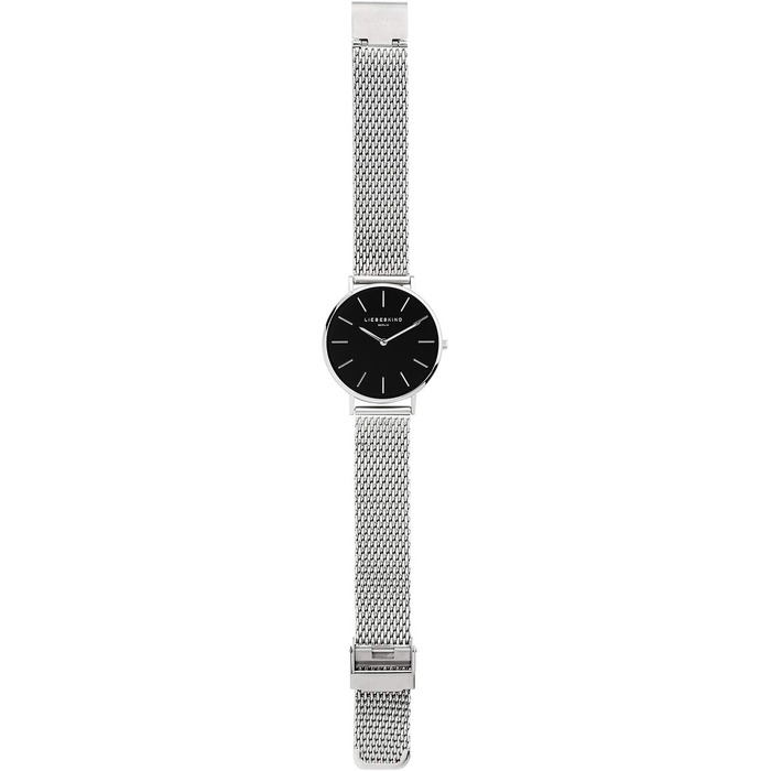Жіночий наручний годинник Liebeskind Berlin LT-0156-MQ IP Black (Сріблястий / Чорний)