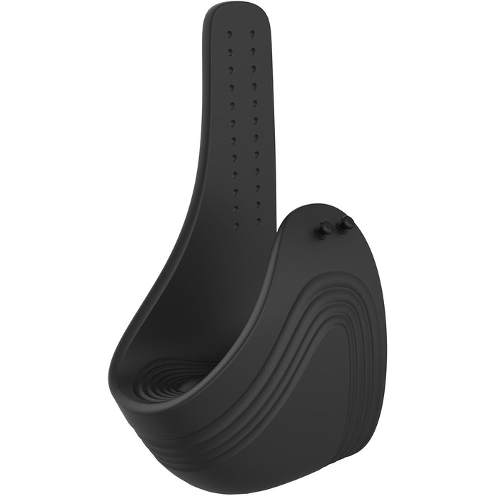 Dream Toys Ramrod: кільце для стимуляції, чорний, 7,5 см