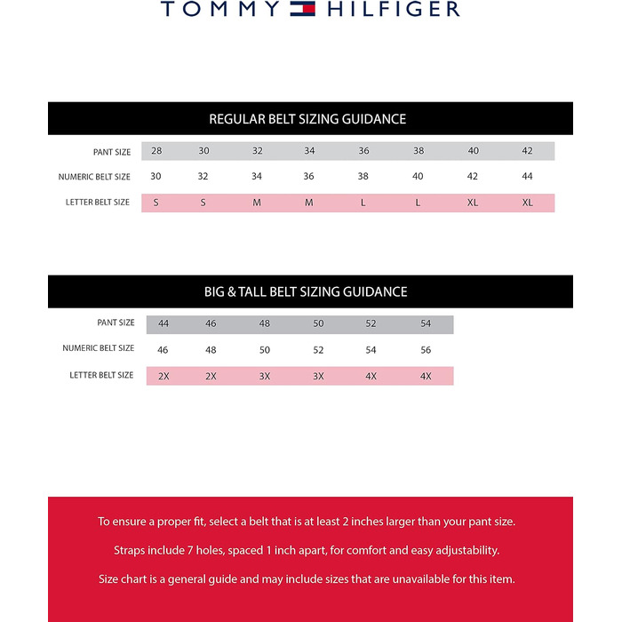 Двосторонній шкіряний ремінь Tommy Hilfiger Adaptive для чоловіків, коричневий / темно-синій, розмір S