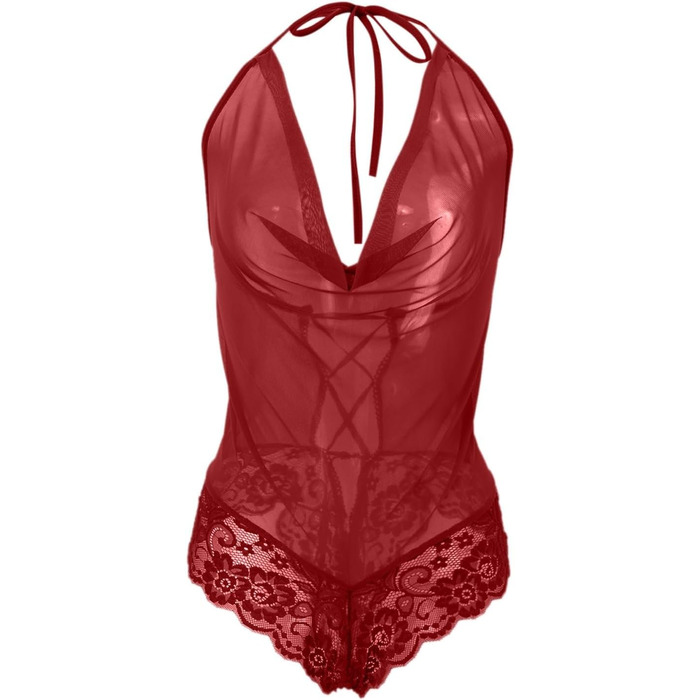 SRZYMJ Babydo: Сексуальна жіноча білизна - боді з мереживом, зелений, бавовна, сатин, розмір XXL