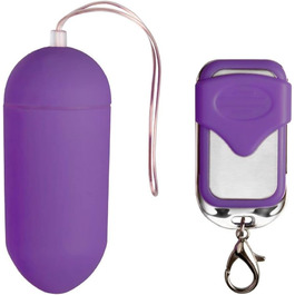 Вібро-Ей: Вібруюче яйце з пультом дистанційного керування - фіолетовий