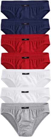 Шкарпетки чоловічі H.I.S. 7 шт. | Змінні повсякденні | Кольори: морський, червоний, білий, сірий меланж (M)