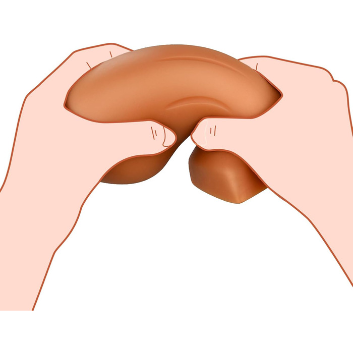 Анальні заглушки з силікону - яйце, експандер, масажер простати (великий, середній)