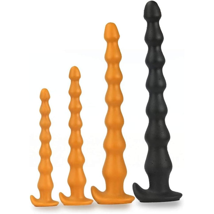 Анальні кульки ChicLSQ з силікону: великий анальний дildo, масажер простати, для жінок та чоловіків, SM іграшки для пар