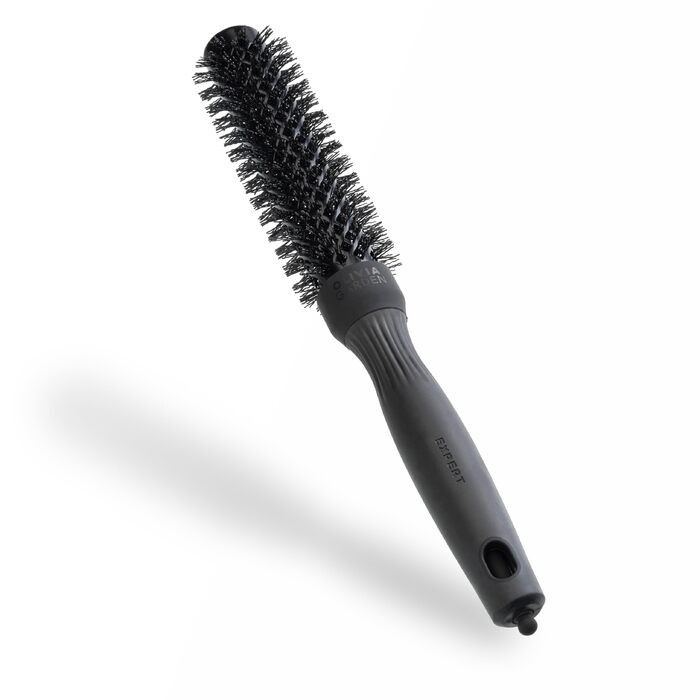 Професійна кругла щітка для укладки волосся Olivia Garden Expert Blowout Speed, біло-сіра, 45 мм