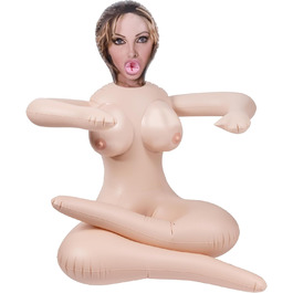 Вібратор Jack Rabbit з кліторальною стимуляцією, водонепроникний, з плаваючими перлами (натуральний)