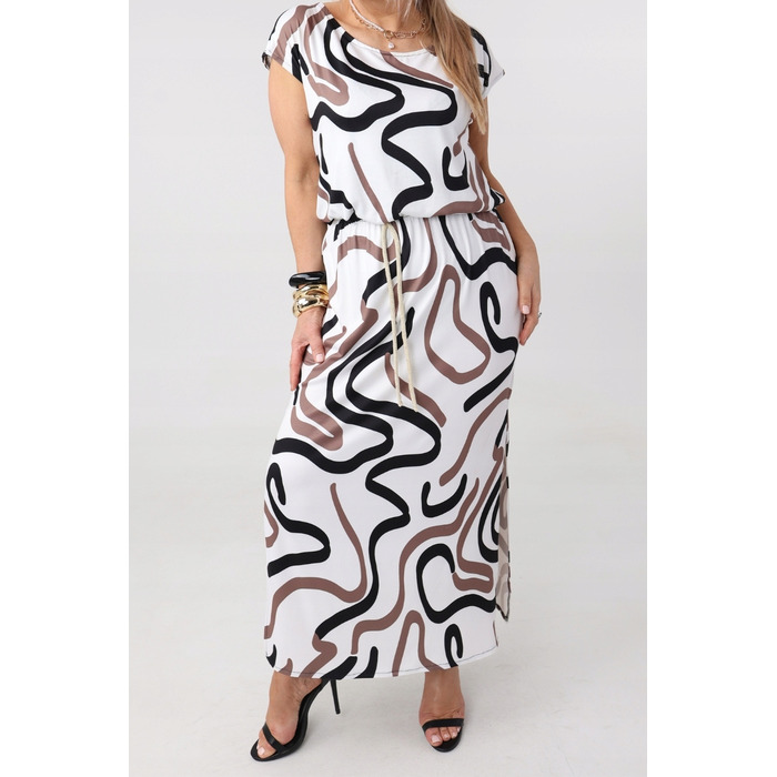 Повсякняна трикотажна сукня maxi FEMIMODA, розмір 44
