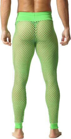 Чоловічі шорти-сетка YUFEIDA з дихаючого матеріалу, регульовані, спортивні лосини (Зелений, XL)