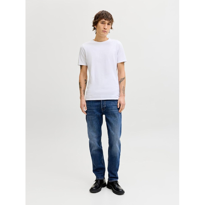 Чоловічі джинси Jack & Jones JJIMIKE Tapered Fit синього кольору, модель JJORIGINAL ST 172 NOOS
