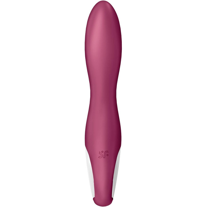 Satisfyer Rabbit Heated Affair Connect – вібратор-кролик з підігрівом та Bluetooth, 20.5 см, червоний