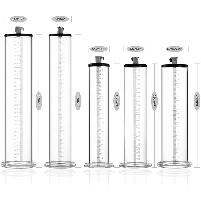 Vakuumна помпа для збільшення статевого члена з манометром, чоловіча іграшка для дорослих, помпа для статевого члена, вакуумна помпа, розширювач, для мастурбації, доросла іграшка, 23*3,9 см