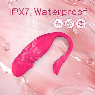 Вібратор-джгутик JFRong Butterfly з силікону з 9 режимами вібрації для жінок, стимуляція G-точки та клітора, анальний вібратор, сексуальні іграшки для пар