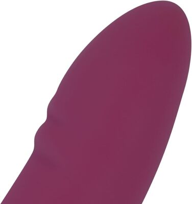 Вібратор G-Spot AMORELIE Quickie – 15 см, водонепроникний, акумуляторний (фіолетовий)