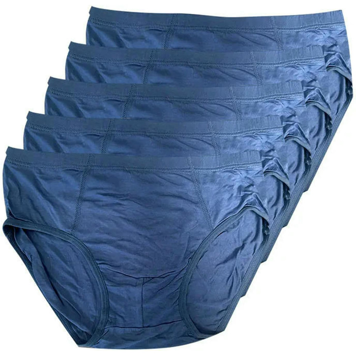 Шорти чоловічі JGDSDMJG: зручні, сексуальні сліпи для чоловіків, slim fit, для залу, великі розміри (5 шт. - чорний, синій)