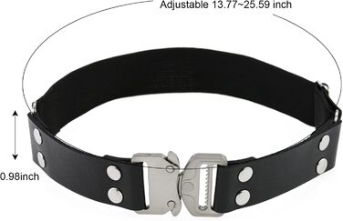 Жіночі готичні набедрені стрічки KUFUN, 2 шт., регульована пряжка, високі панчохи чорного кольору