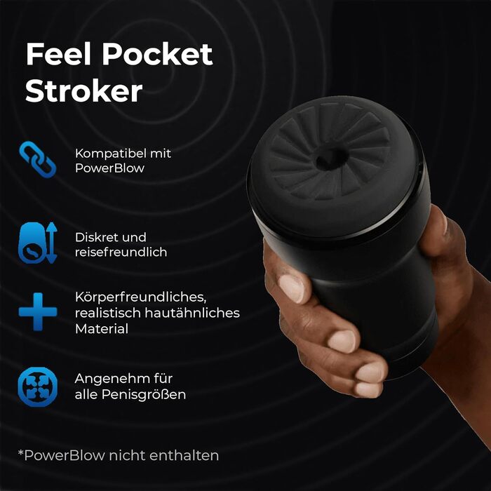 KIIROO Pocket Stroker - компактний масажер для чоловіків з реалістичним відчуттям