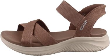 Жіночі сандалі Skechers Ultra Flex 3.0 Never Netter Hands Free Slip-ins, бежевий колір, розмір 41 EU