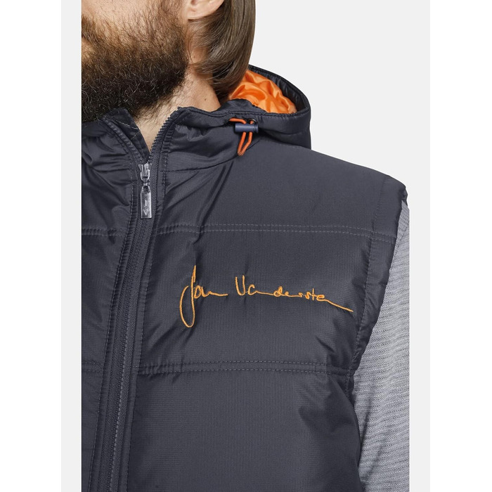 Чоловічий outdoor-жилет Jan Vanderstorm Nithard, темно-синій, розмір 54