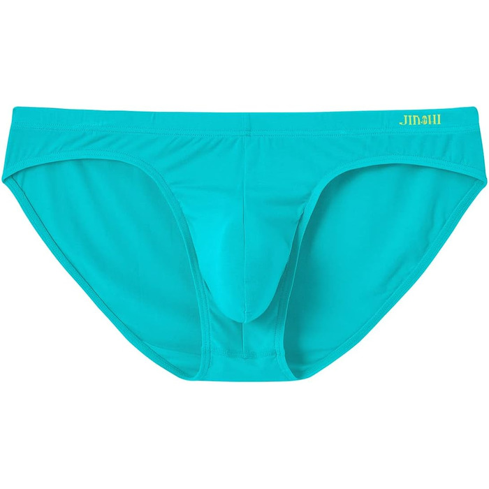 Чоловічі труси ZUOLAIYIN з великим кишенькою, сексуальна білизна для чоловіків, нейлон, спандекс, поліестер, еластичний, L (9221), небесно-блакитний/блакитний