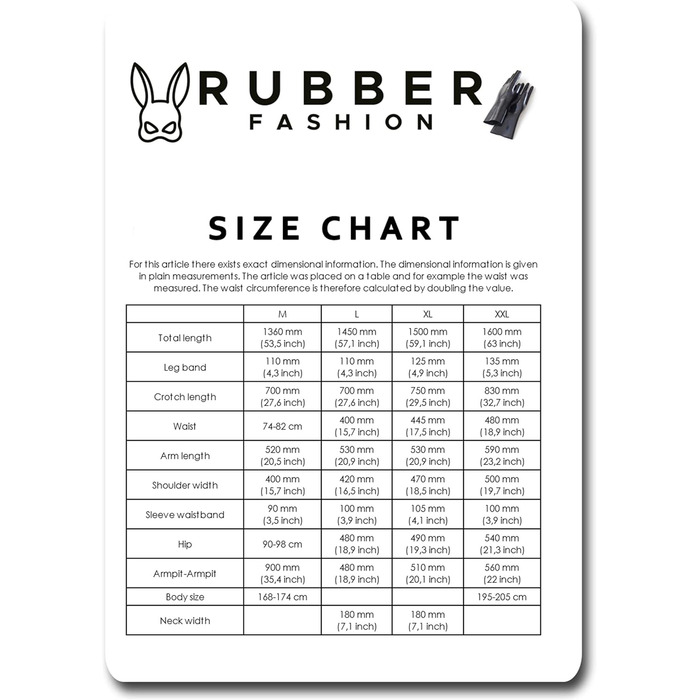 Комбінезон чоловічий Rubberfashion з лакованої шкіри PVC, чорний, XXL