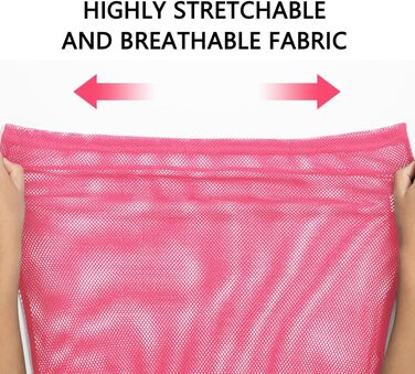 Чоловіча сітчаста майка Casey Herren Netz Tank Top з круглим коміром, Cubwear (L, рожевий A3)