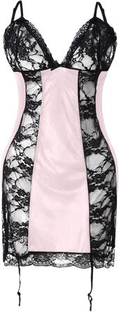 Боді жіноче з шліцом, червоне, на тонких бретелях, з V-подібним вирізом та стрингом, піжама, домашній одяг, універсальний розмір