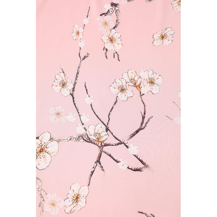 Халат жіночий BABEYOND з квітковим принтом, рожевий (один розмір)