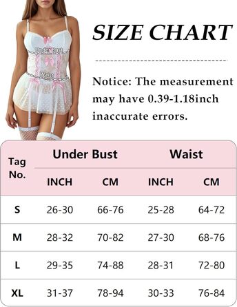 Комплект жіночої білизни FEOYA: мереживний боді, корсет, трусики, панчохи - білий, розмір M