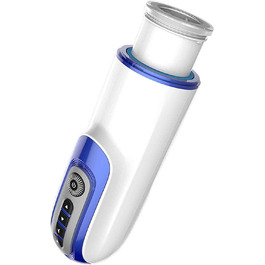 Електричний стакан для мастурбації з 7 режимами вібрації та підігрівом. Автоматичний мастурбатор для чоловіків. Інтимні іграшки для чоловіків