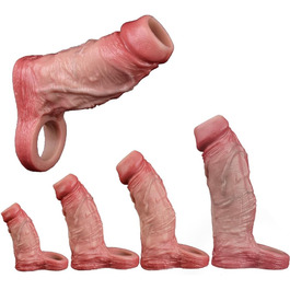 Секс-іграшка для чоловіків Jomyu: реалістична силіконова маска для пеніса з деталізованою структурою та різними розмірами