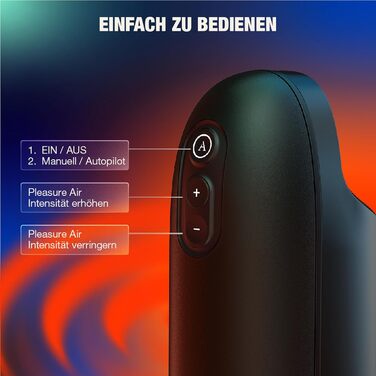 Arcwave Ion 2 - Масажер для чоловіків, повітряний стимулятор | Зручний, водонепроникний | Arcwave