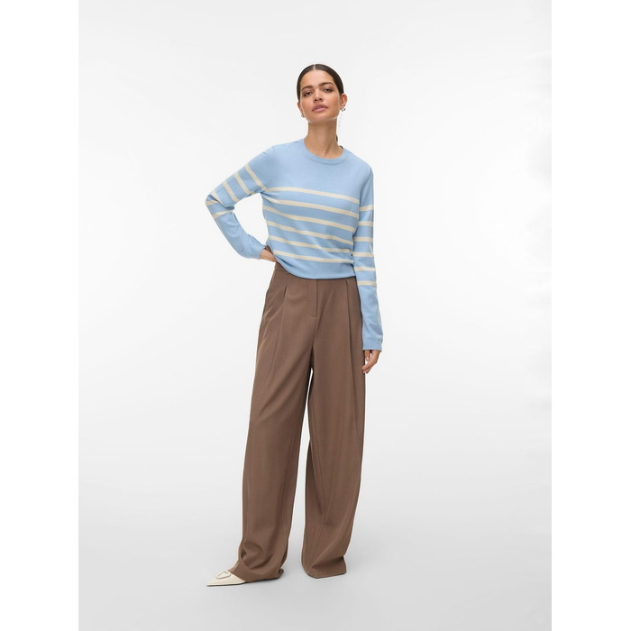 Жіночий трикотажний пуловер VERO MODA VMABA Cashmere Blue (розмір L)